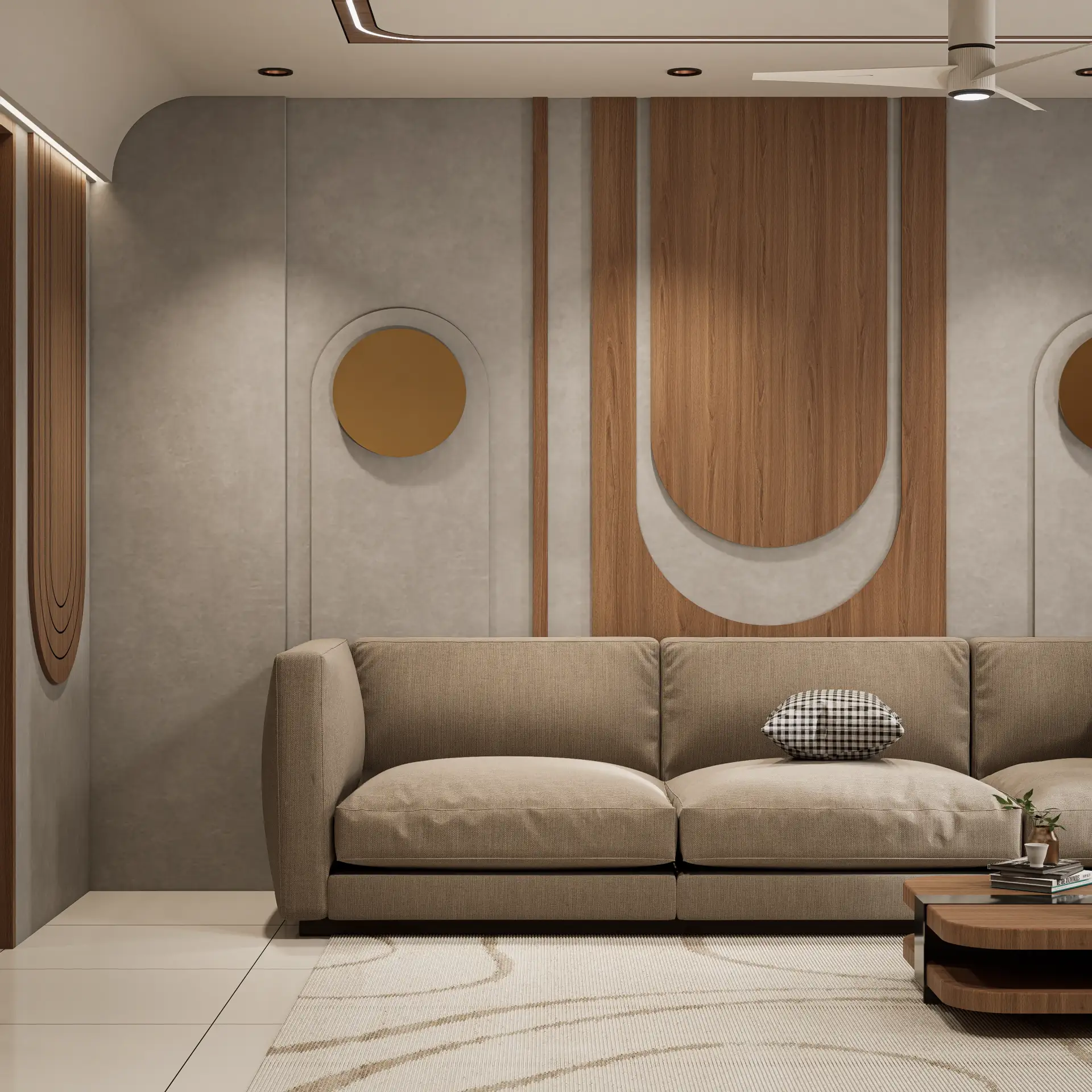 Silver Heights – Living room view 07